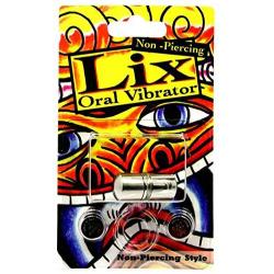Lix Non Piercing Oral Vibrator Silver