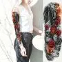 Kotbs 6 Sheets Full Arm Temporary Tattoo, Waterproof Extra Large Temporary Tattoos for Women Men Adults Black Skull Rose Body Art Tattoo Sticker Fake Tattoo Kotbs 6 Sheets Full Arm Temporary Tattoo, Waterproof Extra Large Temporary Tattoos for Women Men Adults Black Skull Rose Body Art Tattoo Sticker Fake Tattoo