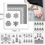 20 Sheets Black Mandala Temporary Tattoo, Rose Henna Flower Design Petal Leaf Sketch Words Fake Tattoo Sticker for Cool Women Lady Girls, Body Art on Back of hand Finger Arm Clavicle Waterproof 20 Sheets Black Mandala Temporary Tattoo, Rose Henna Flower Design Petal Leaf Sketch Words Fake Tattoo Sticker for Cool Women Lady Girls, Body Art on Back of hand Finger Arm Clavicle Waterproof