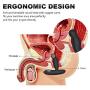 Male Vibrating Prostate Massager with 16+3 Patterns 360 Degree Rotating Head, Wireless Remote Anal Sex Toy for P-Spot Testicles Perineum Stimulation Male Vibrating Prostate Massager with 16+3 Patterns 360 Degree Rotating Head, Wireless Remote Anal Sex Toy for P-Spot Testicles Perineum Stimulation