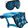 California Exotics Furplay Harness & Mask, Blue