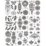 Temporary Tattoos Stickers, Ztent 9 Sheets Mandala Flower Body Art Stickers Waterproof Henna Black Art Tattoo Stickers For Adult Women Girls Body Art Arm Temporary Tattoos Stickers, Ztent 9 Sheets Mandala Flower Body Art Stickers Waterproof Henna Black Art Tattoo Stickers For Adult Women Girls Body Art Arm
