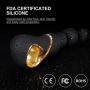 Utimi Anal Sex Toys Vibrating Anal Beads Anal Vibrator Prostate Massager with Pull Ring