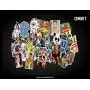 100 PCS Not Repeat Graffiti Sticker Label Fashion Label Art Car Board Waterproof Random Stickers
