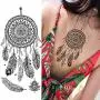 VANTATY 10 Sheets Beautiful Indian Black Henna Temporary Tattoos For Women Mandala Flower DreamCatcher Tattoo Stickers For Girls Body Art Arm Drawings Lace Fake Jewels Tatoo Pendants. VANTATY 10 Sheets Beautiful Indian Black Henna Temporary Tattoos For Women Mandala Flower DreamCatcher Tattoo Stickers For Girls Body Art Arm Drawings Lace Fake Jewels Tatoo Pendants.