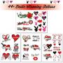 44+ Sexy Naughty Temporary Tattoos for Women Ladies- Adult Fun for Lower Back Legs Arms Butt Stomach