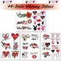 44+ Sexy Naughty Temporary Tattoos for Women Ladies- Adult Fun for Lower Back Legs Arms Butt Stomach