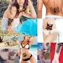 5 Sheets Watercolor Body Temporary Tattoo Sticker Wolf Elephant Picture Design Leg Arm Art Sexy 5 Sheets Watercolor Body Temporary Tattoo Sticker Wolf Elephant Picture Design Leg Arm Art Sexy