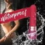 Bullet Vibrator for Clit Stimulation, Discreet Mini Lipstick Vibe with 10 Vibration Modes Rechargeable Waterproof G-spot Stimulator Sex Toys for Women (Red)
