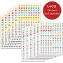CRANBURY Daily Planner Stickers for Calendars - (Set of 1400), 46 Unique Designs, Calendar Stickers for Bullet Journal, Daily Planner, Agenda or Notebook, Planner Stickers and Office Accessories CRANBURY Daily Planner Stickers for Calendars - (Set of 1400), 46 Unique Designs, Calendar Stickers for Bullet Journal, Daily Planner, Agenda or Notebook, Planner Stickers and Office Accessories
