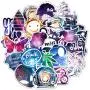Galaxy Stickers Pack 100 Pcs Suitcase Stickers Vinyl Decals for Laptop Bumper Helmet Ipad Car Luggage Water Bottle Galaxy Stickers Pack 100 Pcs Suitcase Stickers Vinyl Decals for Laptop Bumper Helmet Ipad Car Luggage Water Bottle