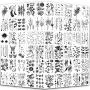 Yazhiji Tiny Waterproof Temporary Tattoos - 60 Sheets, Moon Stars Constellations Music Compass Anchor Words Lines Flowers for Kids Adults Men and Women. Yazhiji Tiny Waterproof Temporary Tattoos - 60 Sheets, Moon Stars Constellations Music Compass Anchor Words Lines Flowers for Kids Adults Men and Women.