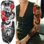 Rejaski 9 Sheets Super Long Full Arm Temporary Tattoo Sleeves For Men Women Realistic Lion Wolf Body Art Chest Shoulder Fake Tatoos Paper Waterproof Large Eagle Dragon Animal Temporary Tattoos Sticker Rejaski 9 Sheets Super Long Full Arm Temporary Tattoo Sleeves For Men Women Realistic Lion Wolf Body Art Chest Shoulder Fake Tatoos Paper Waterproof Large Eagle Dragon Animal Temporary Tattoos Sticker