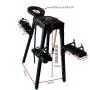 Obedience Extreme Sex Bench with Restraint Straps