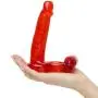 Double Penetrator Cock Ring Anal Vibrator Strap-On