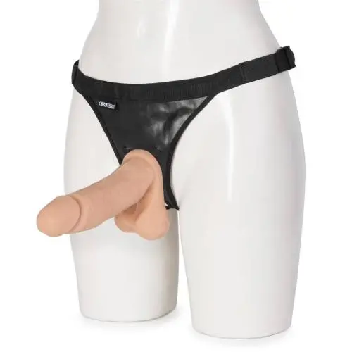 Doc Johnson Unisex Vac-U-Lock Ultra Harness Kit with Ultraskyn 8 Inch Dildo Doc Johnson Unisex Vac-U-Lock Ultra Harness Kit with Ultraskyn 8 Inch Dildo