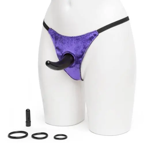 Fetish Fantasy Beginner's Vibrating Strap-On 4.5 Inch Dildo Fetish Fantasy Beginner's Vibrating Strap-On 4.5 Inch Dildo