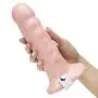 Doc Johnson Strappy Hollow Penis Extender 9 Inch