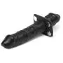 Zado Leather Mouth Gag 5.5 Inch Dildo Harness