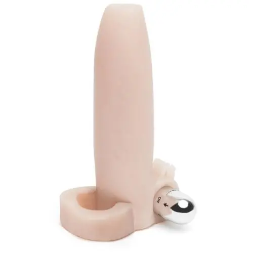 Real Feel Vibrating Penis Girth Enhancer with Ball Loop Real Feel Vibrating Penis Girth Enhancer with Ball Loop
