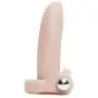 Real Feel Vibrating Penis Girth Enhancer with Ball Loop Real Feel Vibrating Penis Girth Enhancer with Ball Loop