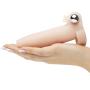 Real Feel Vibrating Penis Girth Enhancer with Ball Loop