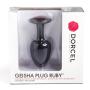 Marc Dorcel Geisha Ball Medium Clear Crystal Butt Plug 3 Inch