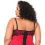 Worldgirl Plus Size Adore Me Underwired Basque Set