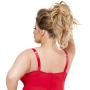 Worldgirl Plus Size Belle Amour Red Basque Set