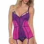 Escante Pink Merry Widow Lace Bustier Set Escante Pink Merry Widow Lace Bustier Set