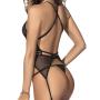 Mapale Black Sheer Merry Widow Bustier Set Mapale Black Sheer Merry Widow Bustier Set