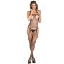 Rene Rofe Industrial Fishnet Crotchless Bodystocking