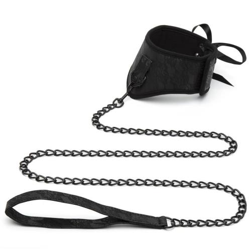 Sportsheets Sincerely Lace Posture Collar and Lead