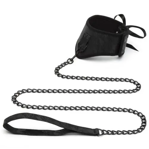 Sportsheets Sincerely Lace Posture Collar and Lead Sportsheets Sincerely Lace Posture Collar and Lead