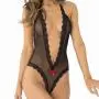 Rene Rofe Black Plunge Heart-Back Body Rene Rofe Black Plunge Heart-Back Body