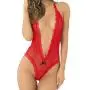 Rene Rofe Red Plunge Heart-Back Body Rene Rofe Red Plunge Heart-Back Body