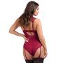 Worldgirl Moonlight Wine Crotchless Plunge Body