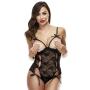 Baci Lingerie Black Lace Quarter Cup Body