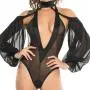 Adore by Allure Black Plunge Cold Shoulder Body