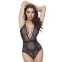 Oh La La Cheri Black Lace Plunge Body Oh La La Cheri Black Lace Plunge Body