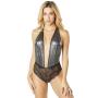 Oh La La Cheri Silver Deep Plunge Body Oh La La Cheri Silver Deep Plunge Body
