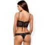 Obsessive Black Lace Cut-Out Body