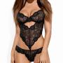 Obsessive Black Lace Cut-Out Body