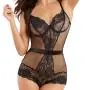 Seven 'til Midnight Black Lace and Fishnet Body Seven 'til Midnight Black Lace and Fishnet Body