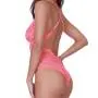 Dreamgirl Coral Lace Halterneck Thong Body
