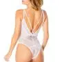 Oh La La Cheri White Lace Plunge Body
