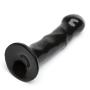 Basix Black Smoothy Suction Cup Dildo 6.5 Inch