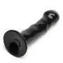 Basix Black Smoothy Suction Cup Dildo 6.5 Inch