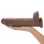 King Cock Extra Girthy Ultra Realistic Suction Cup Dildo with Balls 9.5 Inch