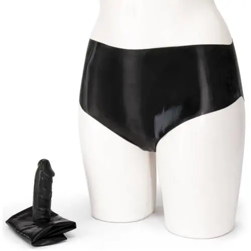 Late X Collection High Waisted Pussy Penetrator Latex Dildo Pants Late X Collection High Waisted Pussy Penetrator Latex Dildo Pants